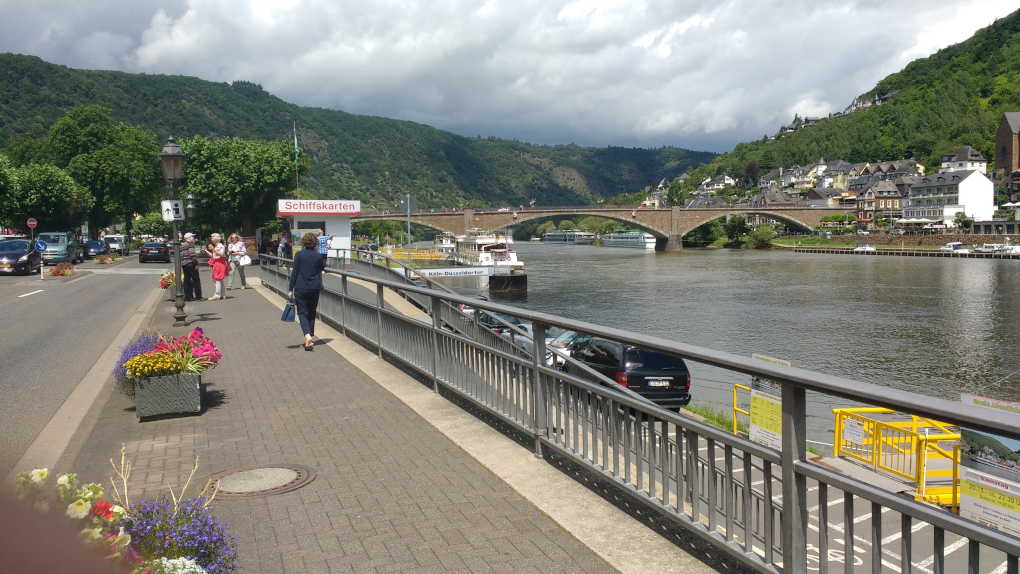 Foto van Cochem waar de vakantieliefde begon