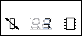 Figure with symbol rail loop controller component.