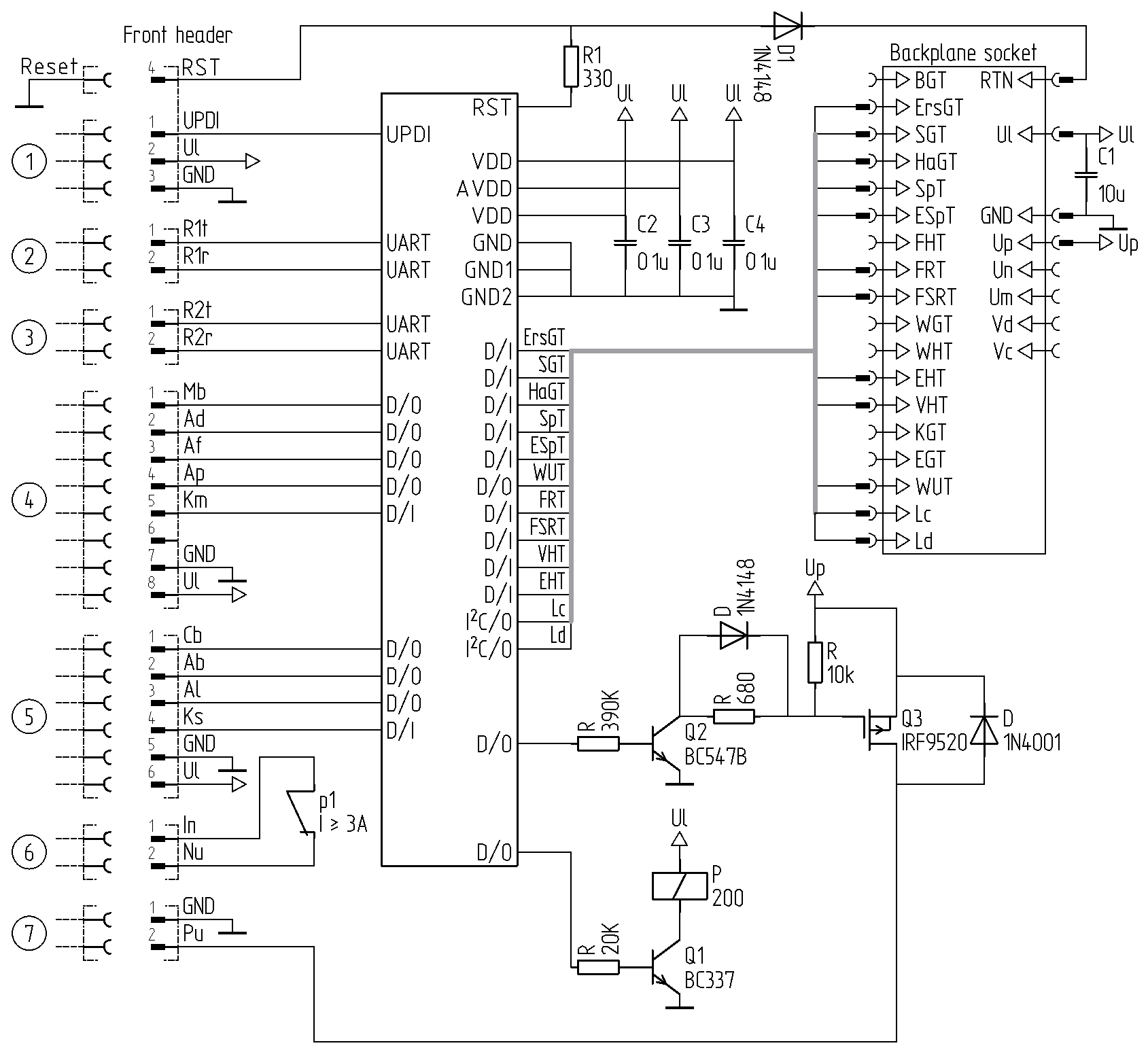 Figure with structural model, design model, exit signal with uncouple controller.