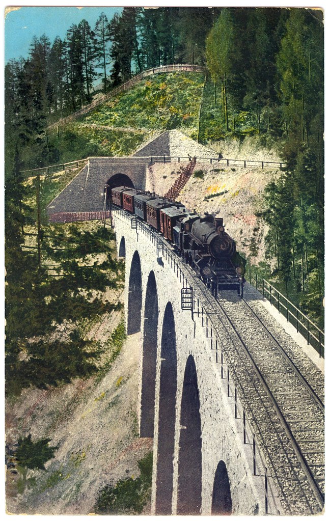 Figure with Litzelsdorfer Viadukt Tauernbahn.