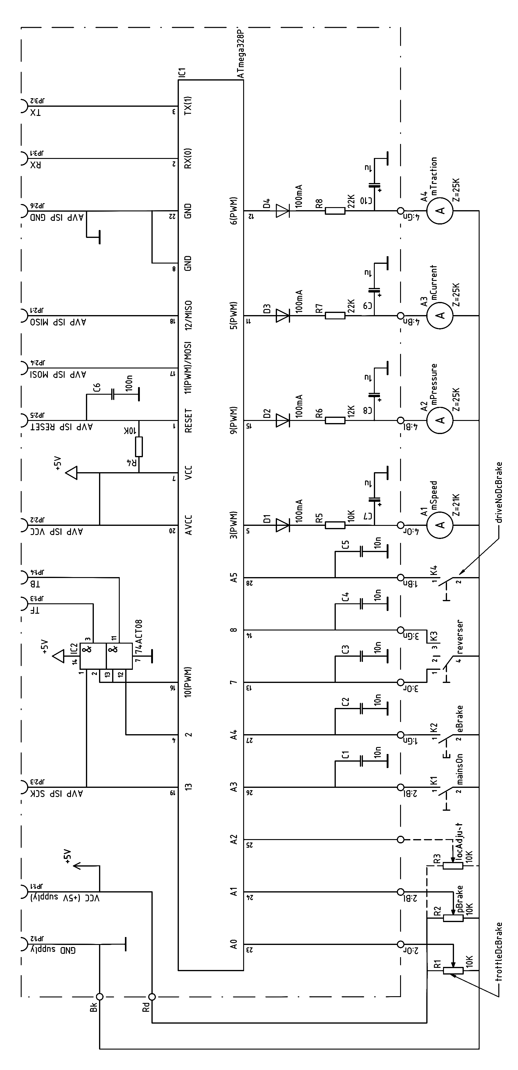 Figure with CAB_unit-BR_1020-Schematic diagram