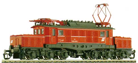 Picture of Tillig's 01562 ÖBB 1020 locomotive